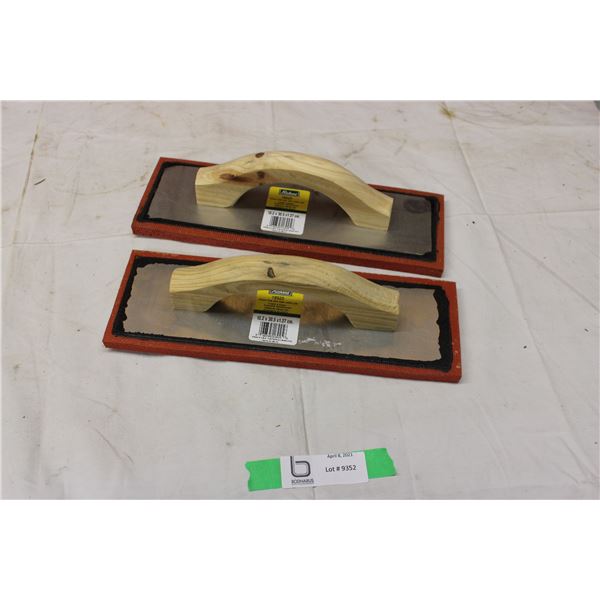 Pair of Stucco Floats
