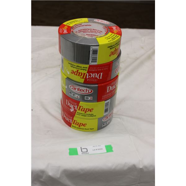 Five Rolls of Cantech Duct Tape