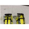 Image 3 : (2X THE MONEY) Pair of 27ft Ratchet Straps with Hooks