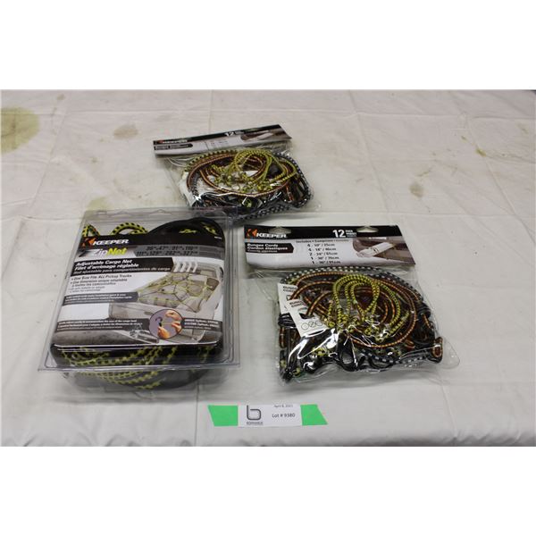 Cargo Netting and Bungee Cords