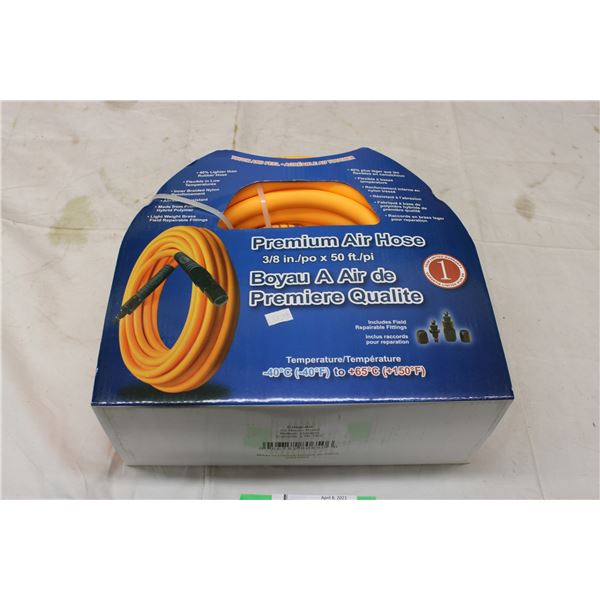 Air Hose: 3/8" with 50ft Length