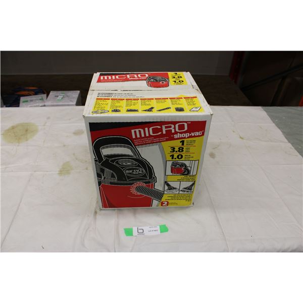 Wet Dry One Gallon 1.0HP Shop Vacuum