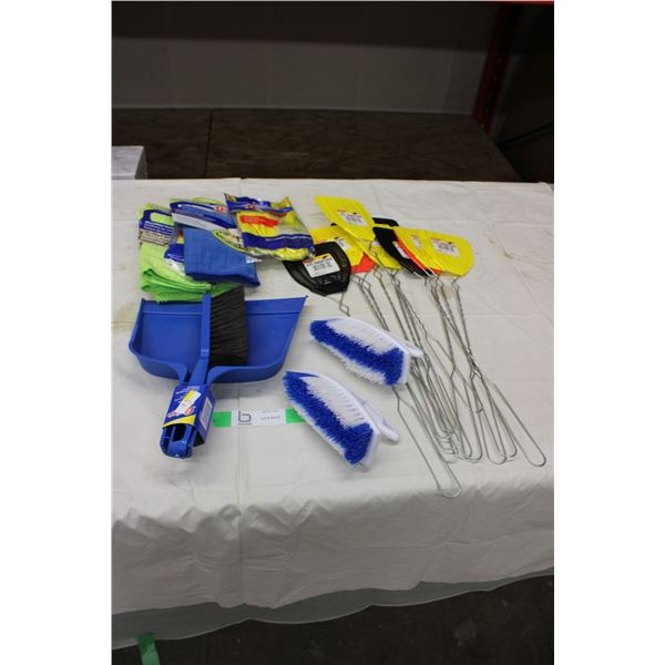 Cleaning Supply and Fly Swatter Package