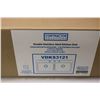Image 2 : Stainless Steel Double Sink 20.5" x 31" in Box