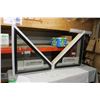 Image 1 : (2X THE MONEY) Pair of Triangular Windows 29" x 35.5"