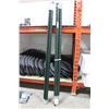 Image 1 : (2X THE MONEY) Two Bundles of 6ft Iron Snow Fence Poles