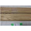 Image 2 : Pair of Oak Baseboards: 135" and 144" in Length