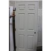 Image 3 : Wooden Door and Frame: 34" x 82"