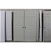 Image 1 : (2X THE MONEY) Pair of Wooden Doors: 30" x 80"