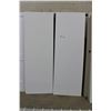 Image 1 : (2X THE MONEY) Pair of White Wooden Doors: 28" x 80"