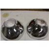 Image 3 : (2X THE MONEY) Two Large Metallic Salad Bowls
