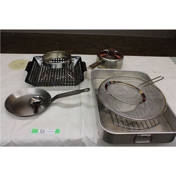 Stainless Steel Kitchenware Assortment