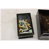 Image 2 : Pair of Wooden Jewelry Boxes with Lids