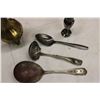 Image 2 : Silver Pieces and Brass Pitcher
