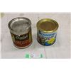 Image 1 : Crosby Molasses Tin and Squirrel Peanut Butter Tin