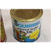 Image 3 : Crosby Molasses Tin and Squirrel Peanut Butter Tin