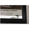 Image 2 : Late 1960's Chevrolet Framed Truck Ad: 13" x 15"