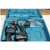 Image 3 : Pair of Makita Drills with Carrying Case