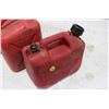 Image 2 : Three Plastic Gas Jerrycans