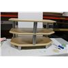 Image 1 : Three Shelf TV Stand: 21" x 36"