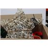 Image 4 : Box of Christmas Decorations and Box of Garden Supplies