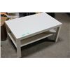 Image 2 : White Coffee Table 18" x 22" x 35"