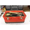 Image 1 : Plastic Tool Box With Some Misc Tools