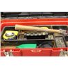 Image 2 : Plastic Tool Box With Some Misc Tools