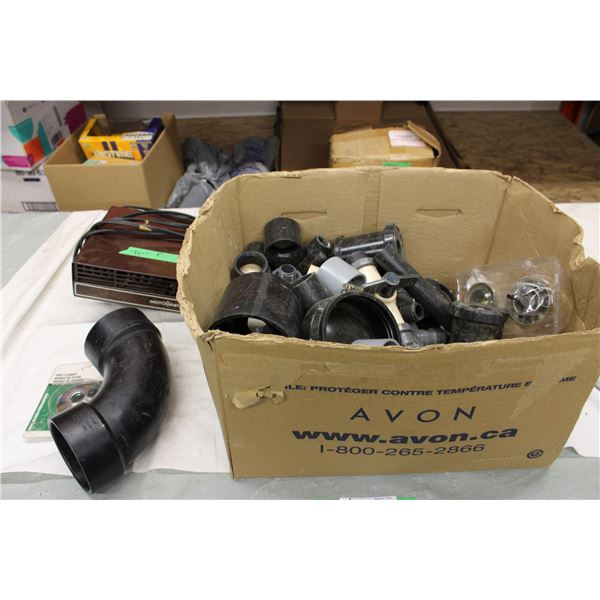 Motomaster Heater Hose Pipe and other plastic pipe fittings