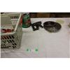 Image 4 : Large Bin of Misc Nails, Lights, Ratchet Straps