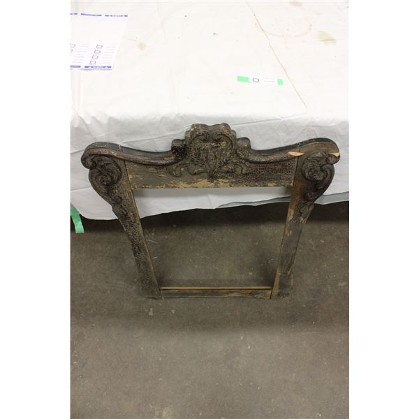 Wood Arch for Mirror for Dresser (Harp)