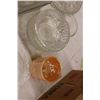 Image 5 : Misc Glass Lot Vases, Cups and Dishes