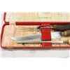 Image 3 : Knife Cutting Set with Stag Handles