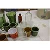 Image 2 : Misc Lot of Glass, Japan Vase, Green Glass