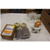 Image 1 : Card Holders, Perfumes (2 boxes), Glass Tea Pot and Serving Plate