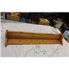 Image 1 : Wooden Coat Rack Shelf 31" long, 12" wide