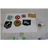 Image 1 : Assorted Patches and Matchbox Car Collector Token