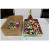 Image 1 : Two Boxes of Disney and Misc Figurine Toys