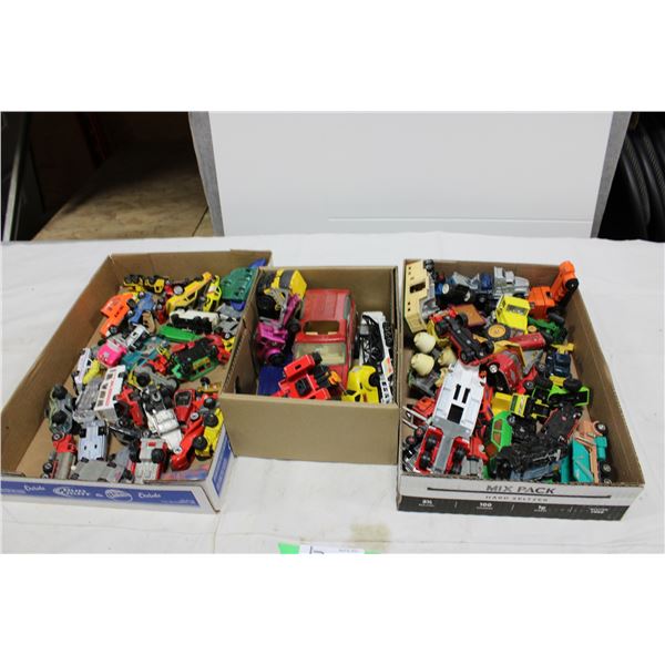 Three Boxes of Misc. Automotive Miniature Toys