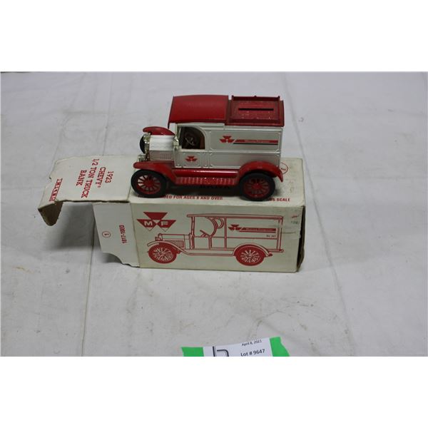 Massey-Ferguson 1923 Chevrolet Truck Bank in Box