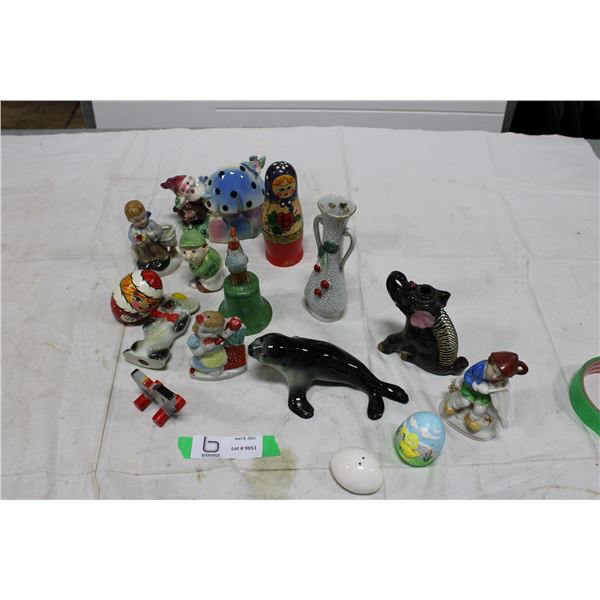 Assorted Decorative Figurines