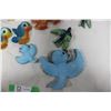 Image 5 : Chalkware Birds and Wall Ornaments