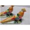 Image 2 : Pair of Painted Bird Ornaments