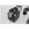 Image 5 : (2X THE MONEY) Pair of Brownie Box Cameras and Flash Units