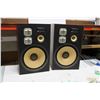 Image 1 : Set of Akai Japan SW-177 3-Way Stereo System Speakers