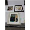 Image 1 : 3 Framed Pinball & Arcade Game Original Flyers