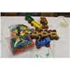Image 1 : Lot of Kids Wooden Toys (Blocks and Train)