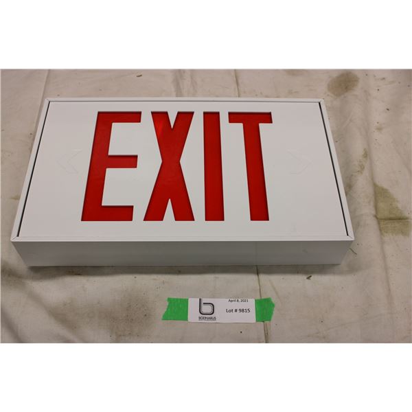 Exit Sign