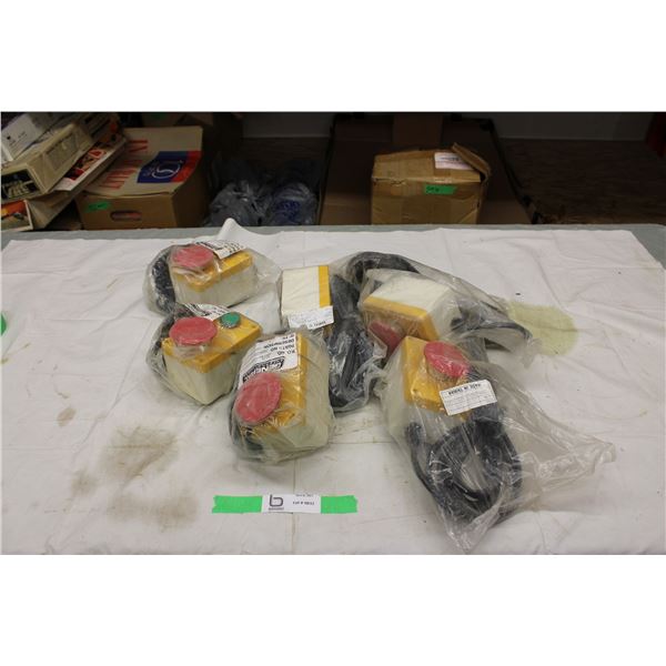 Large Lot of General International Emergency Shut Off Switches