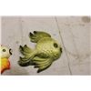 Image 2 : 2 Chalkware Fish Wall Art